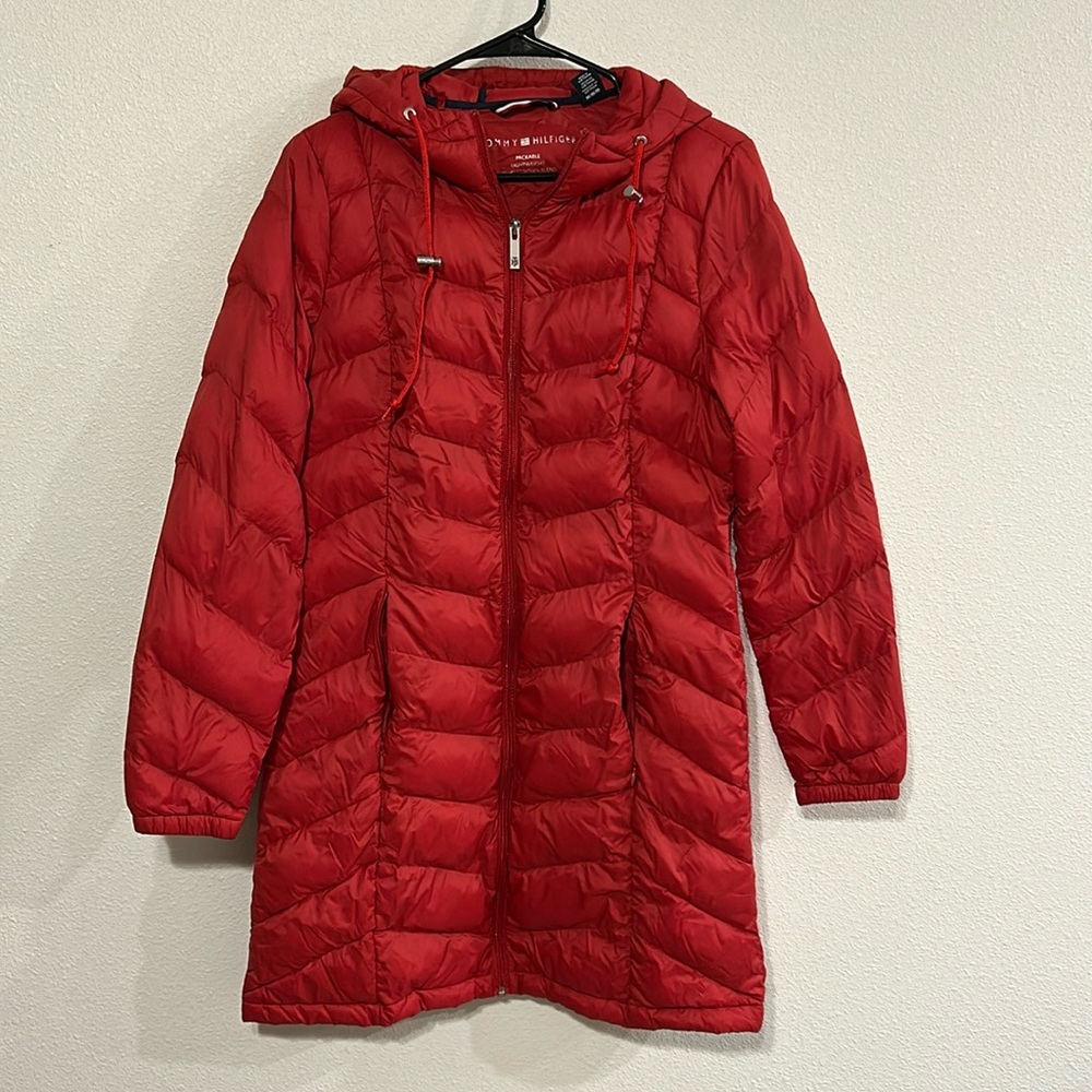 Tommy Hilfiger Women's Mid-length Down Packable Jacket